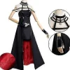 Spy X Family Anime Yor Forger Cosplay Kostume Halloween Rollespil Party Maskerade Tøj Handsker Strømper Hovedbeklædning Øreringe Sæt -NMAOV( M)[CO]