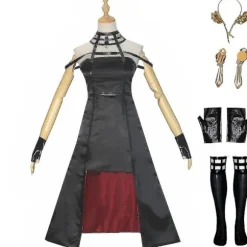 Spy X Family Anime Yor Forger Kostume Rollespil Handsker Strømper Hovedbeklædning Øreringe Sæt Fancy Up L
