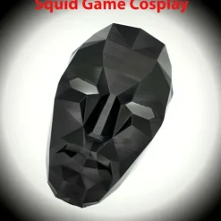 Squid Game Front Man Boss cospay Haoween festmaske Z Black l
