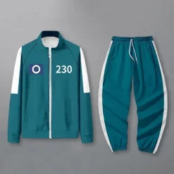 Squid Game Kostume, Squid Game Sportswear, Koreansk Folkespils Kostume Sæt til Fans, Cosplay og Temabegivenheder, 456 Voksen Squid Game Kostume - Perfekt C L | Fyndiq