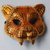 Squid Game maskerade maske cosplay koreansk dramaserie VIP samme stil egyptisk gylden kat maske maskerade rekvisitter Halloween
