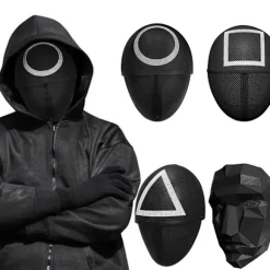 *Squid game Squid game maske, den samme maske fra det populære spil s*