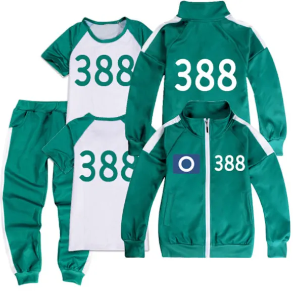 Squid Game, træningstøj, komplet sæt med reb 149 149 149 149 149-XF29- 149【co】
