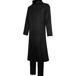 Squidward Games Boss Kostume til Voksne + Maske + Handsker - Perfekt Full set S