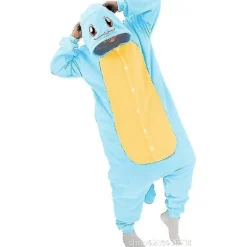 Squirtle Kostume Heldragt Pyjamas Halloween Jul One-piece Kigurumi Til Mænd Kvinder M