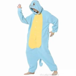 Squirtle Kostume Heldragt Pyjamas Halloween Jul One-piece Kigurumi Til Mænd Kvinder M