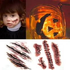 Sårtatoveringer / Tatoveringer Halloween 11 ark