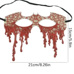 Sæsonbestemt & Feriepynt Halloween Maske Drillesyg Legetøj Feriefest Gave Voksen Horror Maske Q Multicolor B