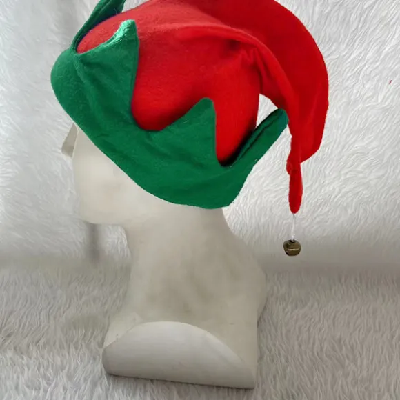 Sæt med 3 julealfefilthatte - Jingle Bells Juleferiefest