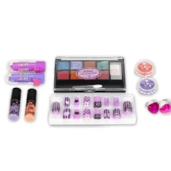 Sæt med makeup og negle kosmetik til børn