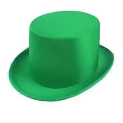 St. Patricks Dag Hat Festival Dekorationshat Simpel til Fest Karneval (Grøn)