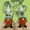 St. Patricks Dag Nisser Dukke Saint Patricks Grøn Ansigtsløs Dukke Dekor Vedhæng Hjem Dekoration-B.pa