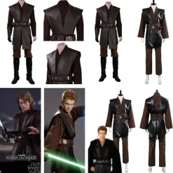 Star Wars Anakin Skywalker Cosplay-kostume til mænd Halloween Karneval Party Kostume BB B-FF- B S