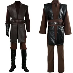 Star Wars Anakin Skywalker Cosplay-kostume til mænd Halloween Karneval Party Kostume BB B-FF- B S