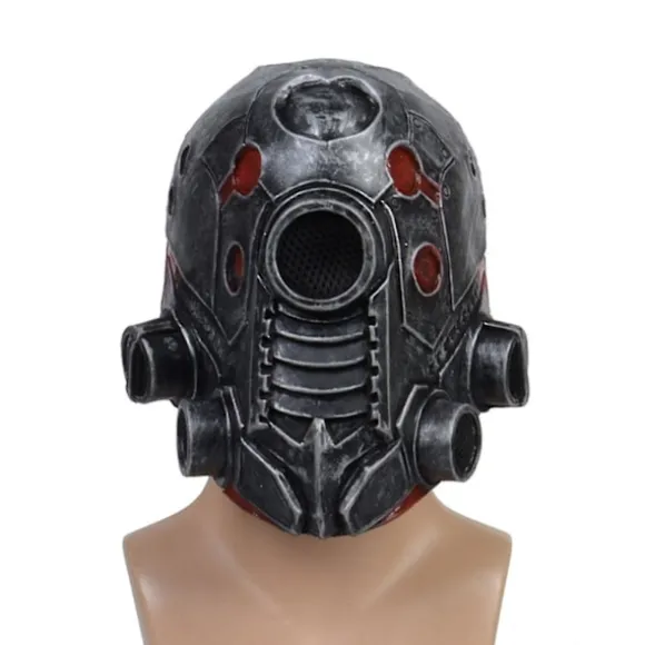 Steampunk Robot Maske Halloween Hovedbeklædning Bærbar Horror Ansigtsdækning Til Halloween Dekoration