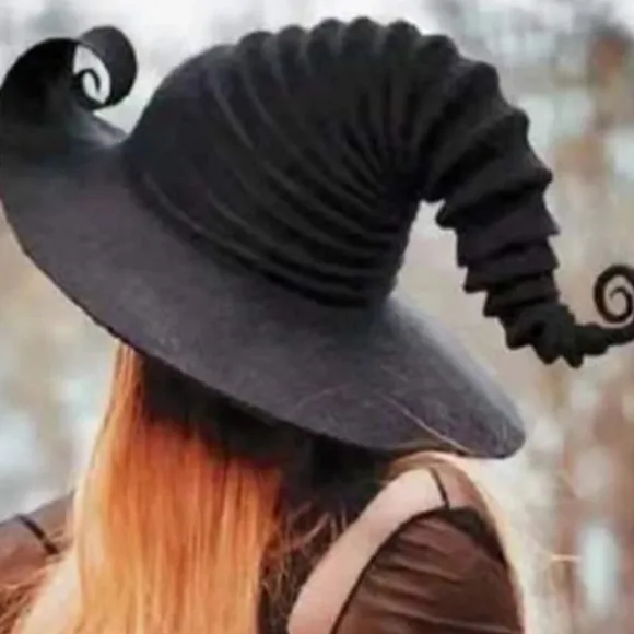 Stor Rynket Heksehat til Kreative, Vinklet Heksehat til Cosplayfest på Halloween