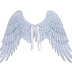 Store store hvide Halloween Cosplay kostume tilbehør til drenge piger