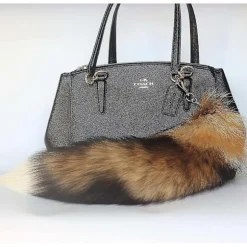 Sunny Fox Hale Nøgle - Super Stor og Fluffy Cosplay Legetøj Håndtaske Tilbehør (40cm) - Perfekt