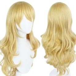Super Mario Bros Film Cosplay Blond Anime Paryk Prinsesse Peach