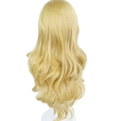 Super Mario Bros Film Cosplay Blond Anime Paryk Prinsesse Peach