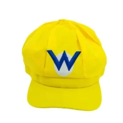 Super Mario Bros. Luigi Breve Anime Baseball Kasket Voksen Luigi Wario Odyssey Hat - WELLNGS Yellow