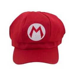 Super Mario Bros Luigi Wario Waluigi Hat Hue Maskerade Anime Cosplay Kostume Fest Voksen Kreative Gaver Red