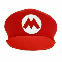 Super Mario Bros Rødt Cosplay Kostume til Mænd - Størrelse M[JUN] Red M