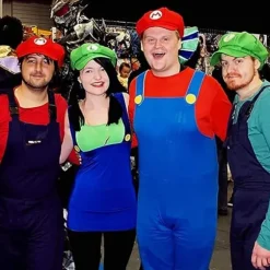 Super Mario Kostume Luigi Hat Mario Halloween Kostume Cap Remme
