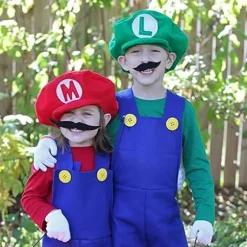 Super Mario Kostume Luigi Hat Mario Halloween Kostume Cap Remme