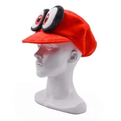 Super Mario Odyssey Cappy Hat Cosplay Kostume Tilbehør Børn Voksen Anime Unisex Rollespil Hat