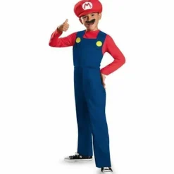 Super Mario-kostume Udklædning Børne Udklædning + Hatsæt Green-Girl Green-Girl{EFY} Green-Girls 7-8 Years