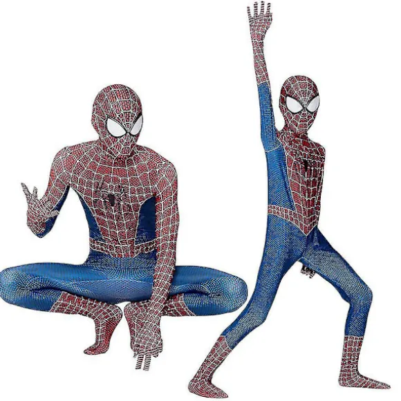 Superhelt Bodysuit Mænd Voksen Performance Kostume Fancy Up 170