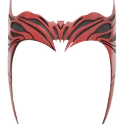 Superheltinde Scarlet Witch Cosplay hovedbeklædning Wanda kostume maske rød kunstlæder tilbehør superhelt hovedbeklædning kvinder Cos