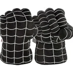 Superhero Handsker Boksehandsker (1 par handsker) Edderkop-fri Sort Næve