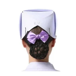 Sygeplejerske Hat Hårbånd Sygeplejerske Kasket Kostume til Sygeplejeskole Ceremoni, Pinning Ceremoni (Hvid) (FMY) White
