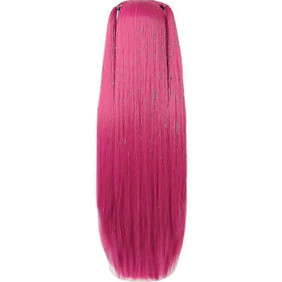 Syntetisk Cosplay Paryk til Piger Perfekt til Kostumefester og Rollespilsarrangementer Pink Mira