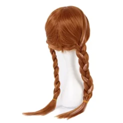 Syntetiske fiber paryk til cosplay, professionelt design åndbart materiale let at vaske og pleje, perfekt til fest, Halloween og fødselsdag