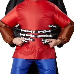 tectake Oppustelig kostume Døden multicolor