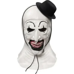 Terrifier 2 Art the Clown Maske Cosplay Kostume Maskerade rekvisitter_Super Gave C