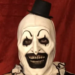 Terrifier 2 Art the Clown Maske Cosplay Kostume Maskerade rekvisitter_tfrf A