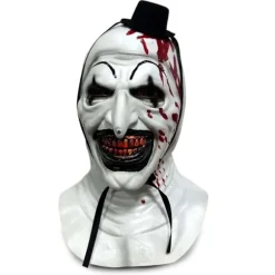Terrifier 2 Art the Clown Gysermaske Halloween Party Maskerade Horrormasker (FMY) Apricot
