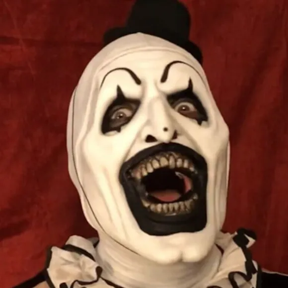 Terrifier 2 Art the Clown Maske Cosplay Kostume Maskerade rekvisitter_jarx A