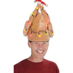Thanksgiving hat Thanksgiving kalkun hat bevægelig kalkun hovedbeklædning Thanksgiving dekoration fest hat