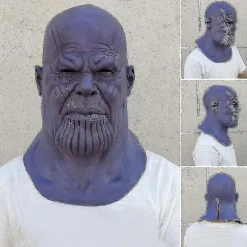 Thanos Maske Avengers War Thanos Masker Halloween Party Kollektion Rekvisitter (FMY)