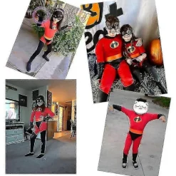 The Incredibles Kostume Drag Halloween Fest Karneval Høj Kvalitet man 190