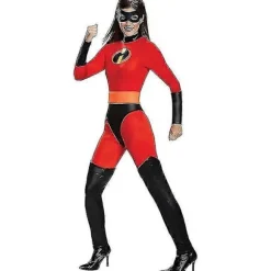 The Incredibles Kostume Halloweenfest Karneval Høj Kvalitet kvinde woman 100