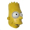 The Simpsons Bart Maske Halloween Høj Kvalitets Latex Kostume Maske - JA (FMY)