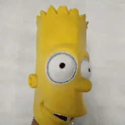 The Simpsons Bart Maske Halloween Högkvalitativ Latex Kostume Maske