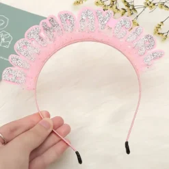 Tillykke med fødselsdagen Headclip Plastic Hårklemmer 2 2 2