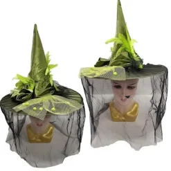 Tilpasset Hat Halloween Heks Hat Maskerade Troldmandshat